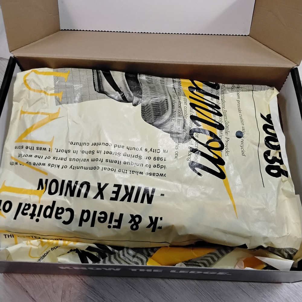.NEW Nike Cortez X Union Sp LA Lemon Sneaker Limited Edition Colab Size M9.5 W11 - Picture 12 of 14